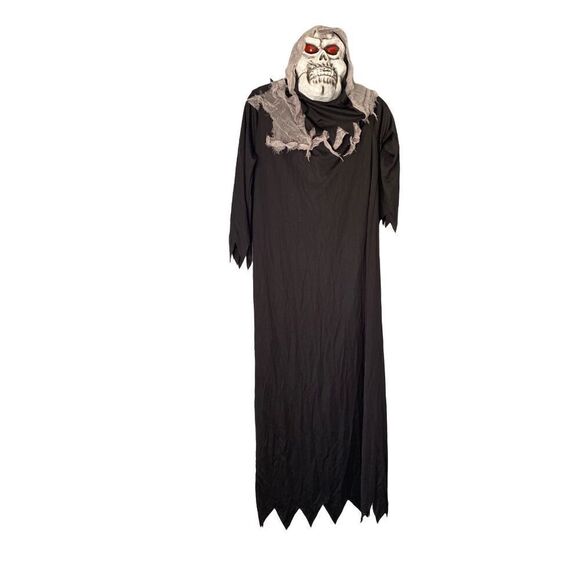 Halloween glowing reaper boys Halloween costume light up mask size XL - Picture 3 of 4